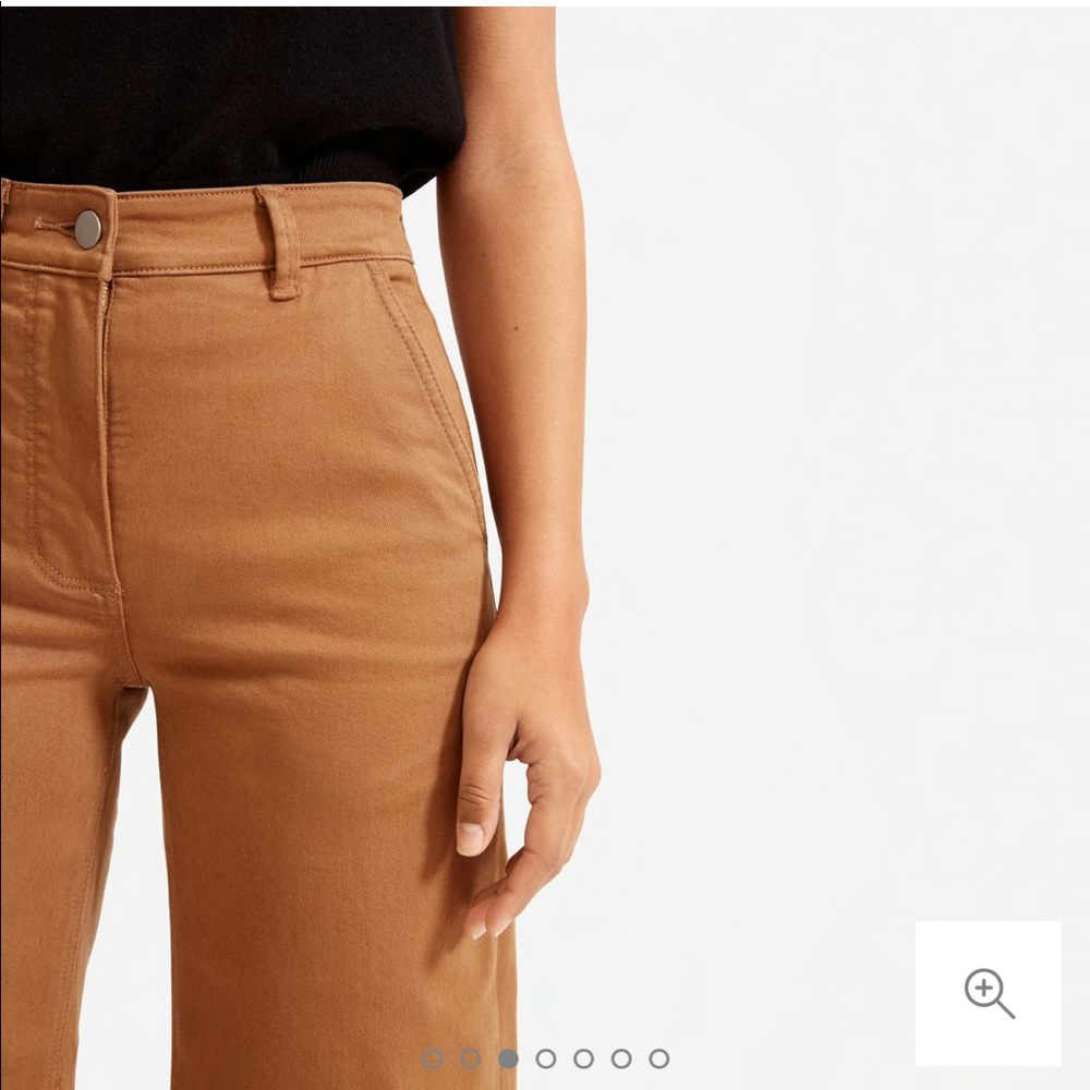 EVERLANE Wide Leg Crop Pant